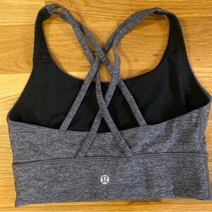 lululemon athletica Gray Sports Bra